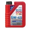 Motorové oleje FIAT Idea (350) z LIQUI MOLY - 5W-40, Obsah: 1l, Syntetický olej
