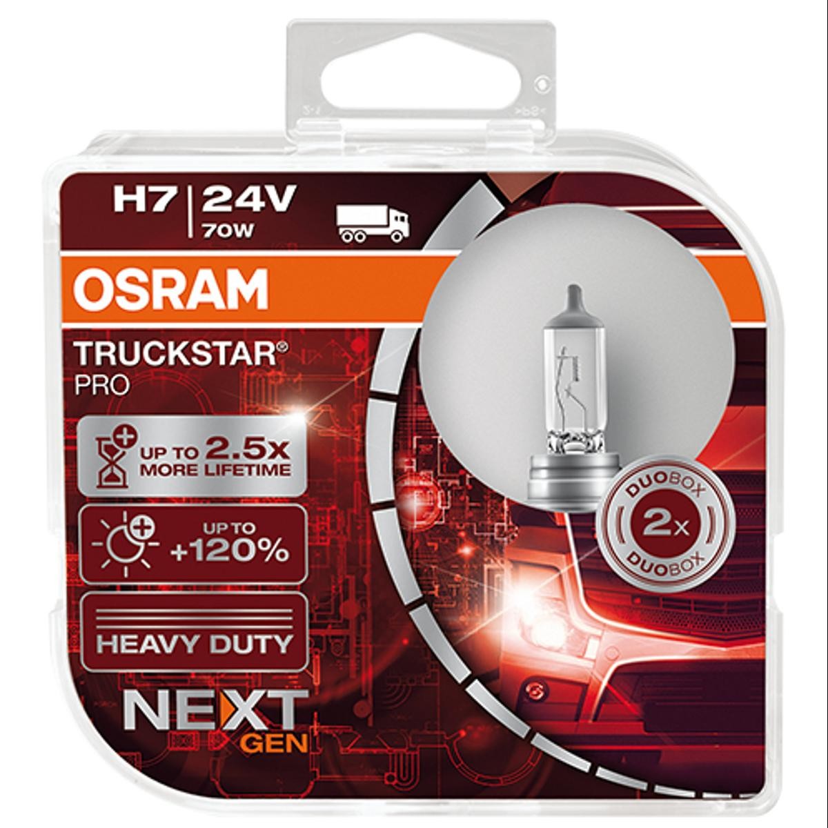 OSRAM TRUCKSTAR PRO 64215TSP-HCB Glühlampe, Fernscheinwerfer