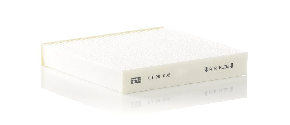 MANN-FILTER Filtre d'Habitacle CU 20 006 Filtre à Pollen,Filtre De Climatisation FIAT,LANCIA,ABARTH,