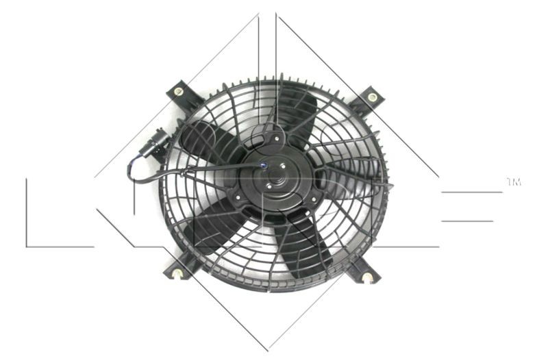 Вентилатор за радиатор 47469 NRF 47469 в оригиналното качество