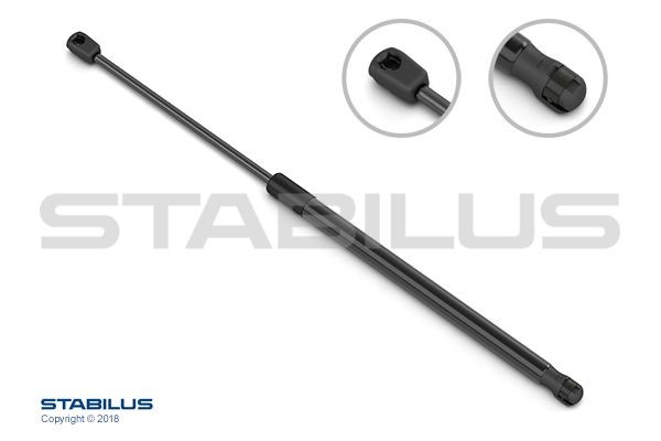 STABILUS  458650 Gasfjäder till baklucka L: 500mm, Slaglängd: 194,5mm