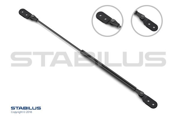 STABILUS  768389 Amortiguador de maletero Long.: 611mm, Carrera: 250mm