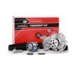 GATES Water pump and timing belt kit BOOST™ CVT Belt, with water pump