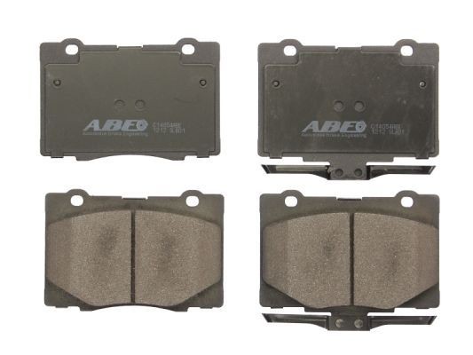 ABE  C14054ABE Bremsbelagsatz Breite: 116,6mm, Höhe 1: 91mm, Höhe 2: 79,4mm, Höhe: 91mm, Dicke/Stärke: 16mm