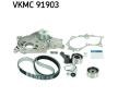 Комплект ангренажен ремък с водна помпа VKMC 91903 ОЕ номер VKMC91903