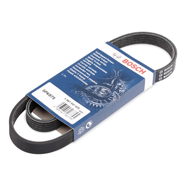 BOSCH Courroie Trapézoïdale à Nervures 1 987 947 829 RENAULT,SUBARU,OPEL,CLIO II BB0/1/2_, CB0/1/2_,