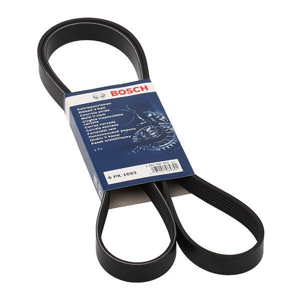 BOSCH Courroie Trapézoïdale à Nervures 1 987 947 951 LANCIA,RENAULT,VW,THESIS 841AX,KAPPA 838A,KAPPA