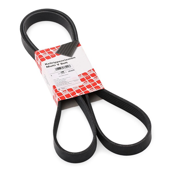 FEBI BILSTEIN Courroie Trapézoïdale à Nervures 38429 FIAT,LANCIA,PEUGEOT,SCUDO Combinato 220P,SCUDO