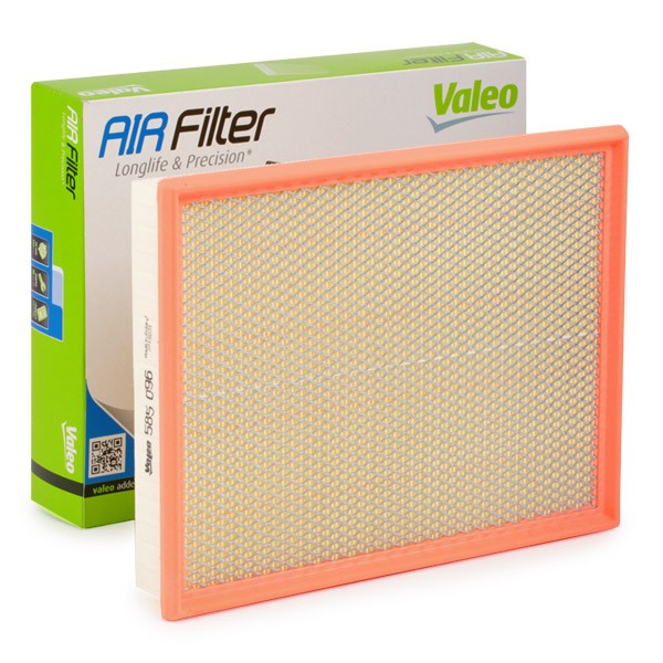 VALEO 585096 Vzduchový filtr Délka: 326mm, Šířka: 252mm, Výška: 50mm