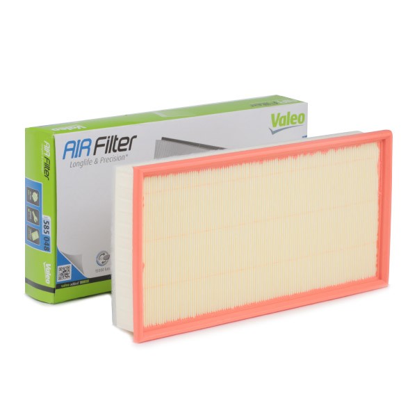 Image of VALEO Filtro aria Cartuccia filtro 585048 Filtro dell'aria,Filtro aria motore VW,AUDI,SKODA,Golf IV Schrägheck (1J1),New Beetle Schrägheck (9C1, 1C1)009