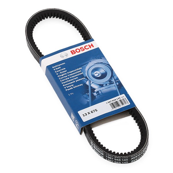 BOSCH Courroie Trapézoïdale 1 987 948 145 NISSAN,HYUNDAI,MITSUBISHI,SUNNY II Hatchback N13,SUNNY Fur