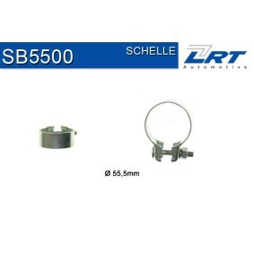 Connettore tubi, Imp. gas scarico 968.355 LRT SB5500 VOLVO