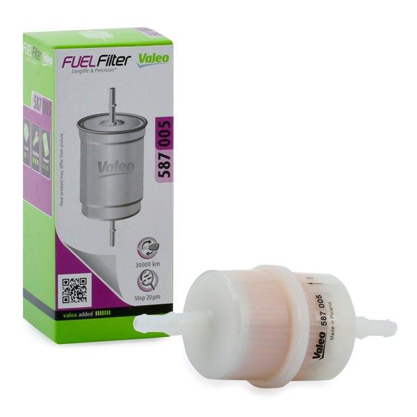 VALEO Filtre à Carburant 587005 Filtre Fuel FIAT,RENAULT,SKODA,PANDA 141A_,CINQUECENTO 170,UNO 146A/