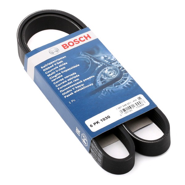 BOSCH Courroie Trapézoïdale à Nervures 1 987 946 051 FIAT,NISSAN,VW,BARCHETTA 183,ALMERA TINO V10,PR