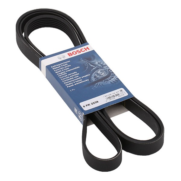 BOSCH Courroie Trapézoïdale à Nervures 1 987 946 104 MERCEDES-BENZ,VW,JEEP,CLASE E W211,CLASE C W202