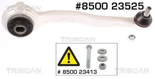 TRISCAN  8500 23525 Querlenker Länge: 343,5mm, Konusmaß: 16,2mm