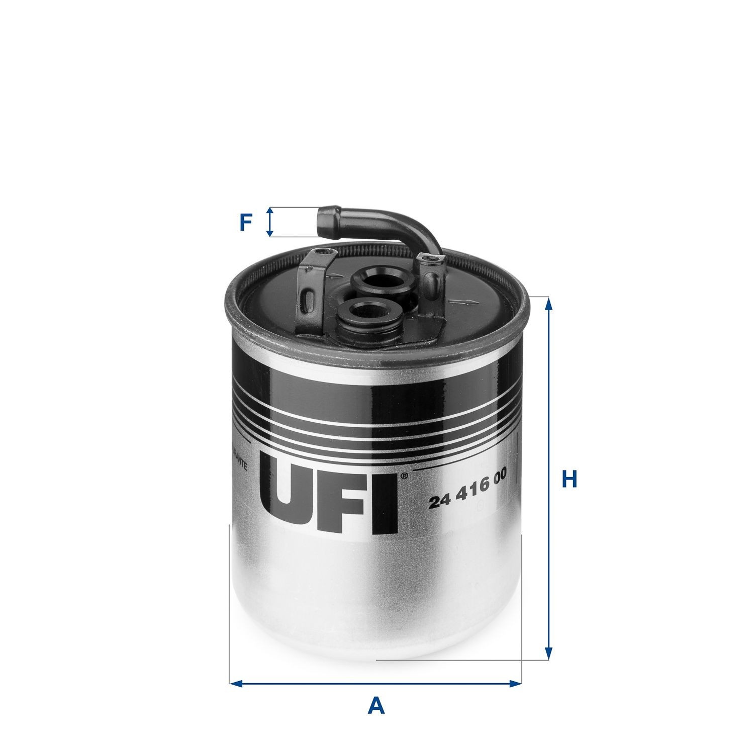 UFI  24.416.00 Kraftstofffilter Höhe: 105mm