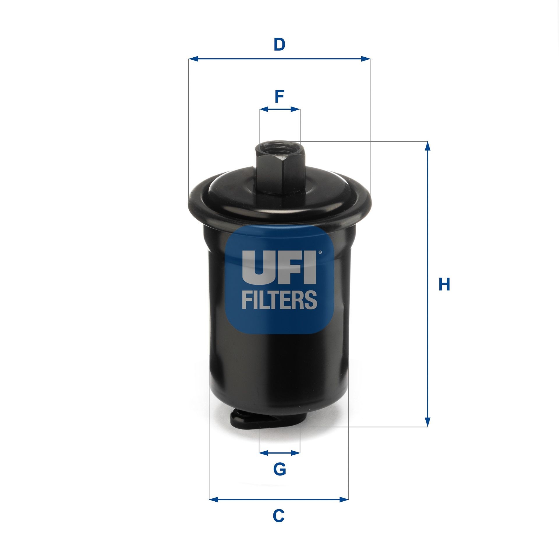 UFI  31.712.00 Kraftstofffilter Höhe: 110mm