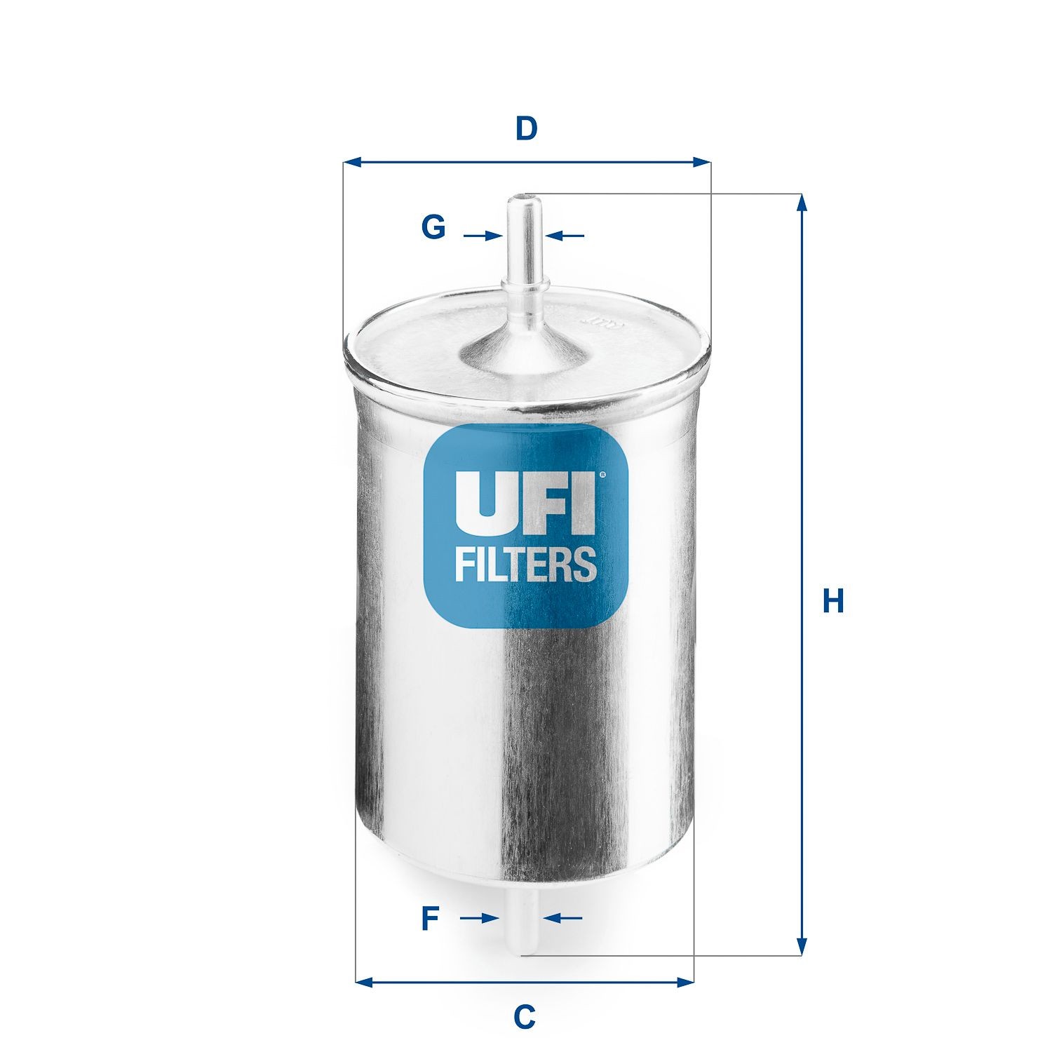 UFI  31.718.00 Kraftstofffilter Höhe: 170mm