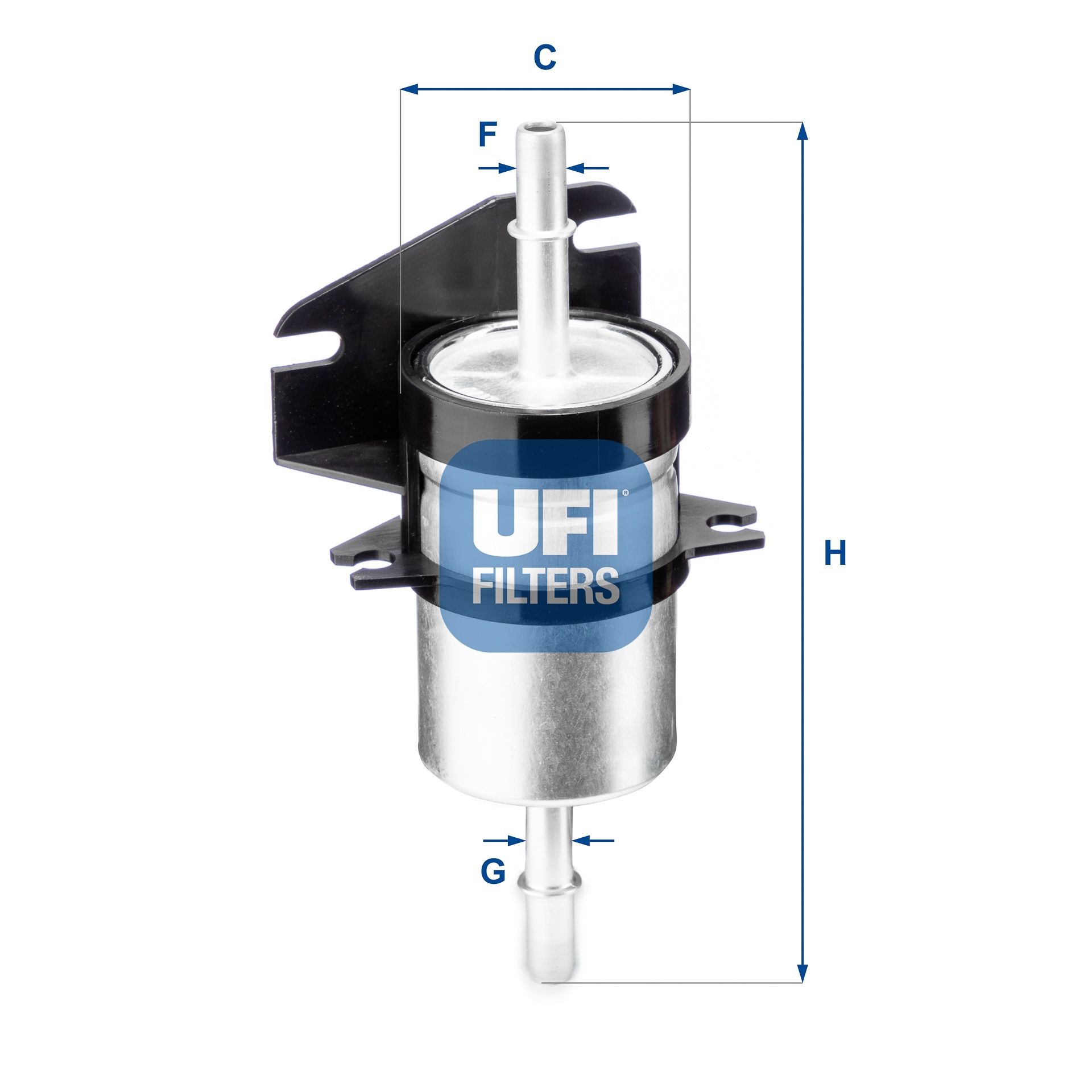 UFI  31.740.00 Kraftstofffilter Höhe: 175mm