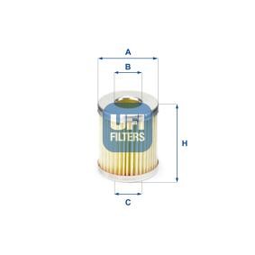 Palivový filtr UFI 46.008.00
