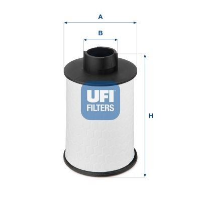 Filtro de Combustible UFI 60.H2O.00 conocimiento experto