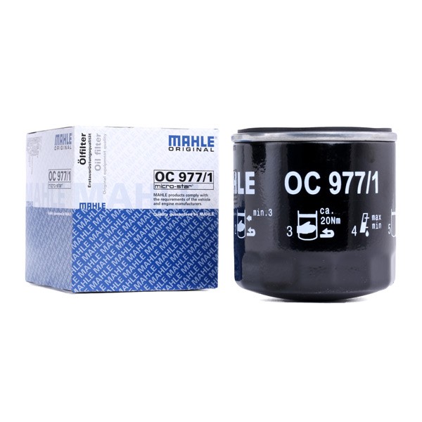 Filtro olio MAHLE ORIGINAL OC 977/1 conoscenze specialistiche