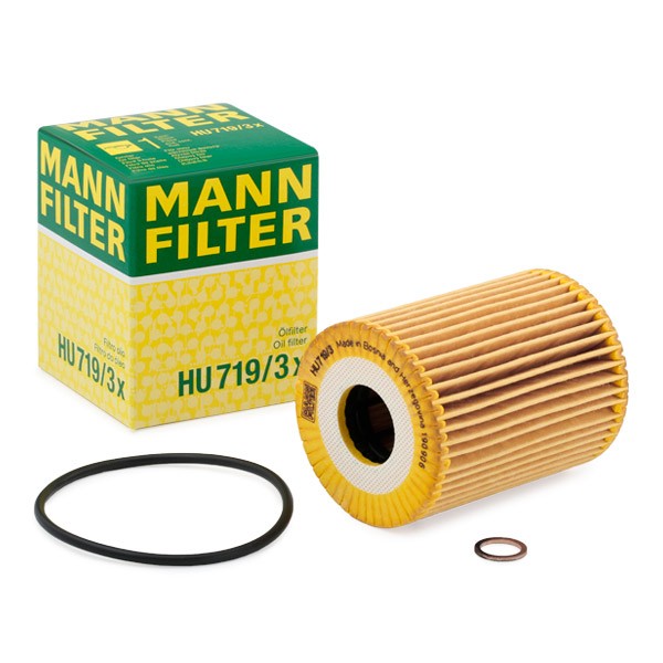 Filtro de aceite para motor MANN-FILTER HU719/3x conocimiento experto