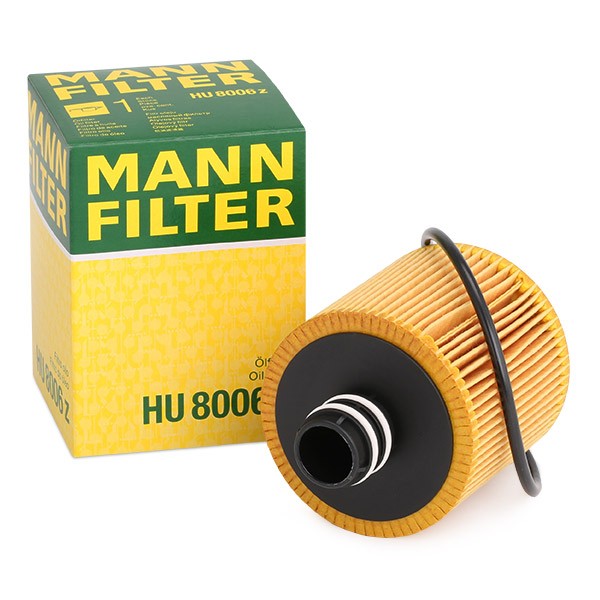 Filtro olio MANN-FILTER HU8006z conoscenze specialistiche