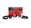 Chain GATES Water pump and timing belt kit BOOST™ CVT Belt, with water pump