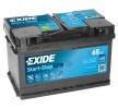 Original EXIDE EFB65SS Batterie