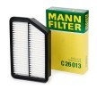 HYUNDAI ix35 2019 Vzduchový filtr MANN-FILTER C26013 v originální kvalitě