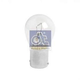 Lampadina, Luce posteriore di stop 20 98 345 DT Spare Parts 7.25379 OPEL, CHEVROLET, VAUXHALL