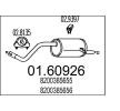 MTS 0160926 Schalldämpfer für RENAULT CLIO 2020 online kaufen