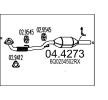 Volkswagen Katalysator für Diesel und Benzin MTS 7354766