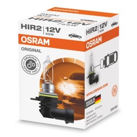 9012 OSRAM ORIGINAL LINE HIR2 Ampoule, projecteur longue portée HIR2 12V  55W 3200K Halogène ORIGINAL HIR2 ❱❱❱ prix et expérience