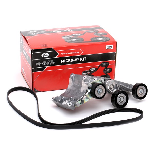 GATES Jeu De Courroie Trapézoïdale à Nervures K015PK1745 Jeu de courroies trapézoïdales à nervures M