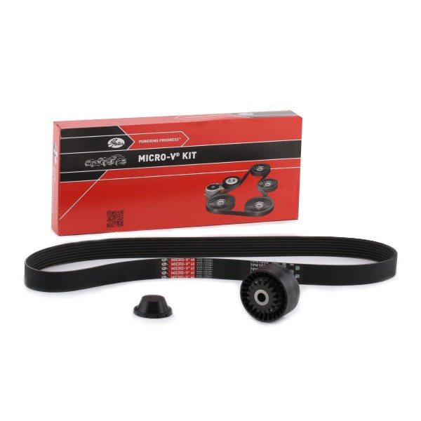 GATES Jeu De Courroie Trapézoïdale à Nervures K017PK1035 Jeu de courroies trapézoïdales à nervures R