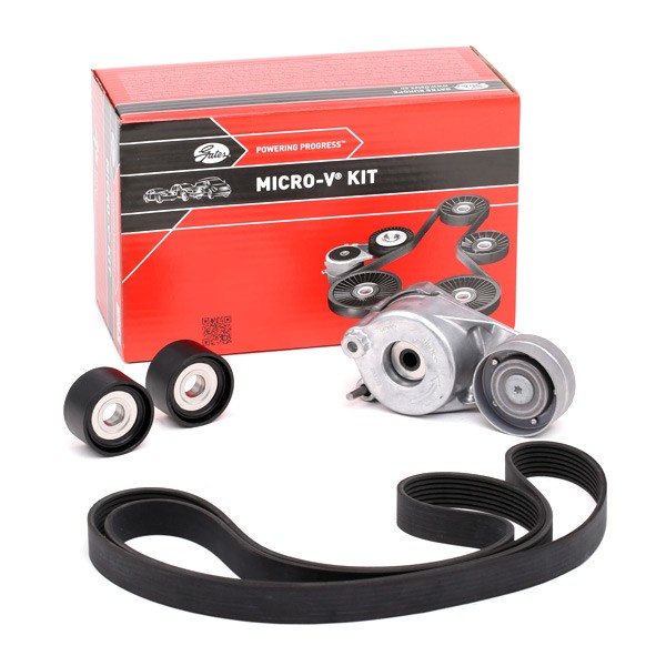 GATES Jeu De Courroie Trapézoïdale à Nervures K017PK2035 Jeu de courroies trapézoïdales à nervures M