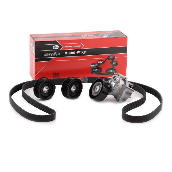 GATES Jeu De Courroie Trapézoïdale à Nervures K026PK2260 Jeu de courroies trapézoïdales à nervures M