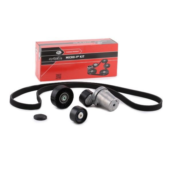 GATES Jeu De Courroie Trapézoïdale à Nervures K036DPK1698 Jeu de courroies trapézoïdales à nervures