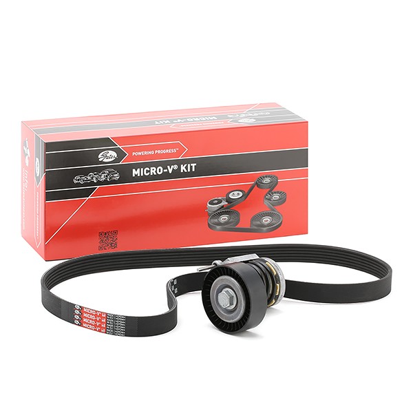 GATES Jeu De Courroie Trapézoïdale à Nervures K036PK1070 Jeu de courroies trapézoïdales à nervures A