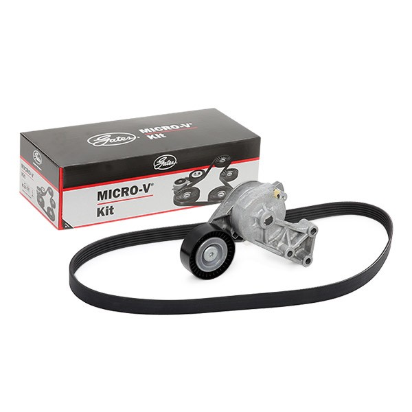 GATES Jeu De Courroie Trapézoïdale à Nervures K036PK1123 Jeu de courroies trapézoïdales à nervures A