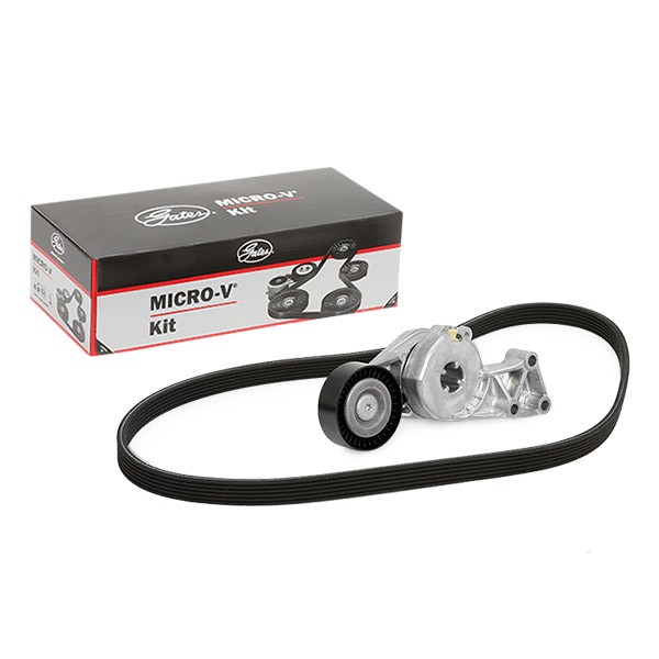 GATES Jeu De Courroie Trapézoïdale à Nervures K046DPK1195 Jeu de courroies trapézoïdales à nervures