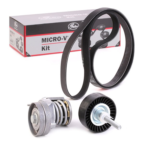 GATES Jeu De Courroie Trapézoïdale à Nervures K076PK1735 Jeu de courroies trapézoïdales à nervures A