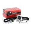 GATES Water pump and timing belt kit BOOST™ CVT Belt, with water pump