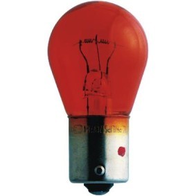 Bulb, indicator 24V 21W, Ball-shaped lamp, PY21W, BAU15s 13496MLCP