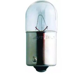 Bulb, licence plate light 24V 10W, Ball-shaped lamp, R10W, BA15s 13814MLCP