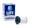 OEM Filtro combustible UFI 2605200