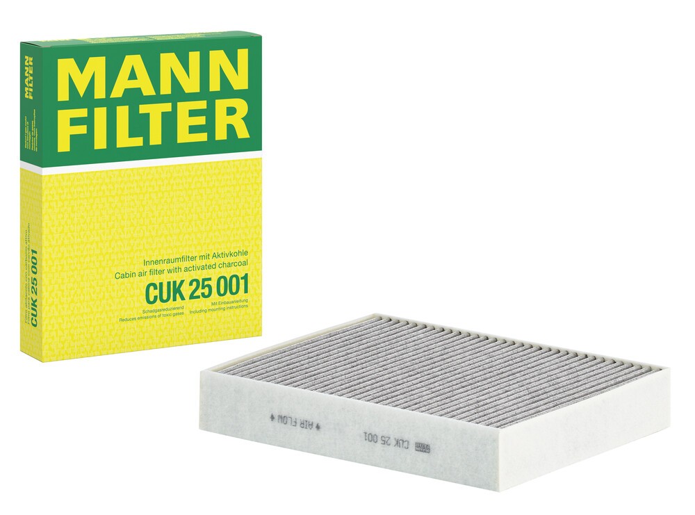 MANN-FILTER Filtre d'Habitacle CUK 25 001 Filtre à Pollen,Filtre De Climatisation BMW,ALPINA,1 F20,3